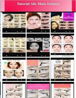 Women's Face Makeup Affiche