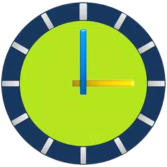 ClockView : 常に表示時計