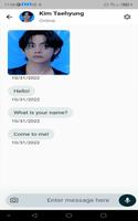 Kim Taehyung Fake Video Call captura de pantalla 3