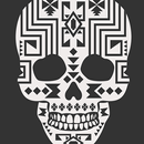 APK Black White Skull Wallpaper