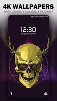 Metal Skull Wallpaper poster