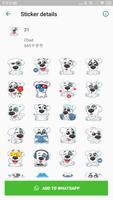 Cute Stickers for WhatsApp, WAStickerApps capture d'écran 2