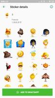 Emoji Stickers capture d'écran 1