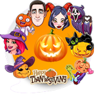 Halloween Stickers for WhatsApp, WAStickerApps-icoon