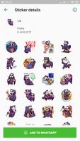 Halloween Stickers for WhatsApp, WAStickerApps syot layar 2