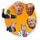 ikon Dump Trump Stickers for WhatsApp, WAStickerApps