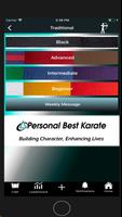 Personal Best Karate Affiche