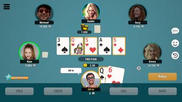 Kindza Poker capture d'écran 1