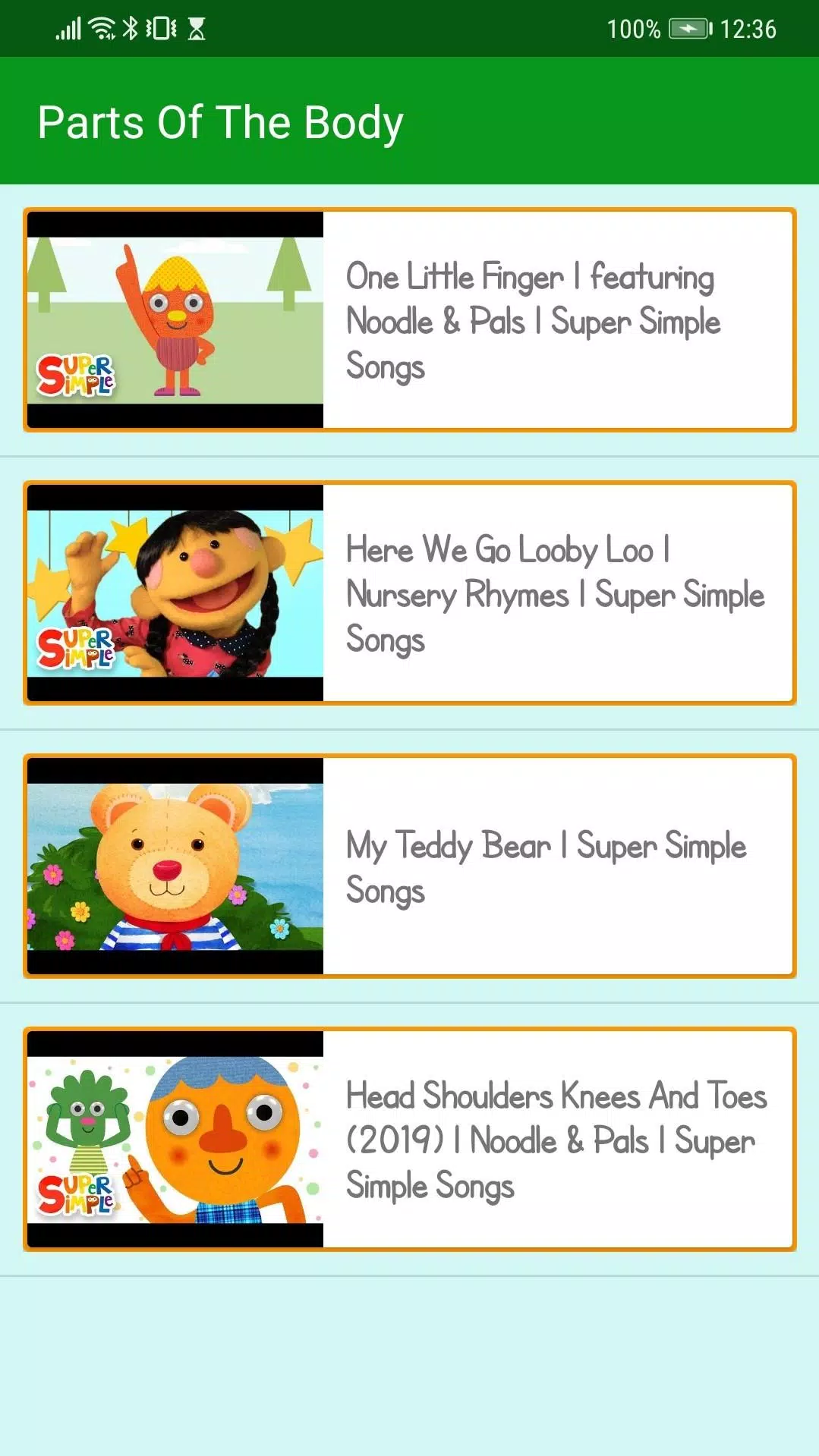Super Simple Songs and Games for Kids APK pour Android Télécharger