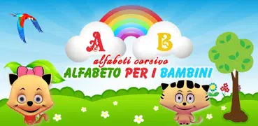 Scrivere ABC -Corsivo Alfabeti