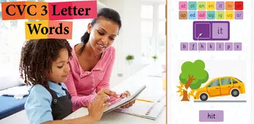 CVC 3 Letter Words and Phonics