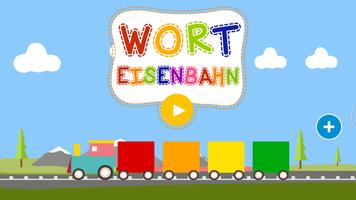 Wort  Eisenbahn - Rechtschreib ポスター