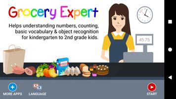 Grocery Shopping Learning Game 海报