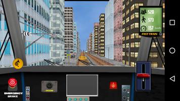 Fast Train Driving Simulator 2 imagem de tela 2