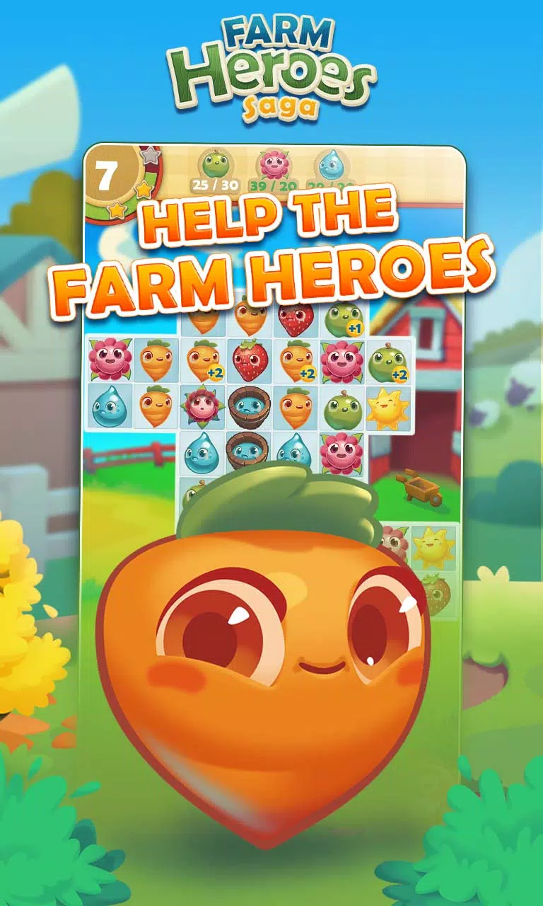 Farm Heroes Saga em Jogos na Internet