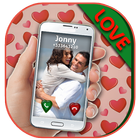 Love Theme Photo Caller ID icône