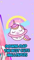 Cute Wallpaper Kawaii, Unicorn Wallpapers screenshot 1