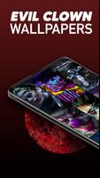 Evil Clown Wallpapers & Pennywise Backgrouds Affiche
