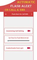 1 Schermata Automatic Flash On Call & SMS