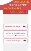 Automatic Flash On Call & SMS تصوير الشاشة 2