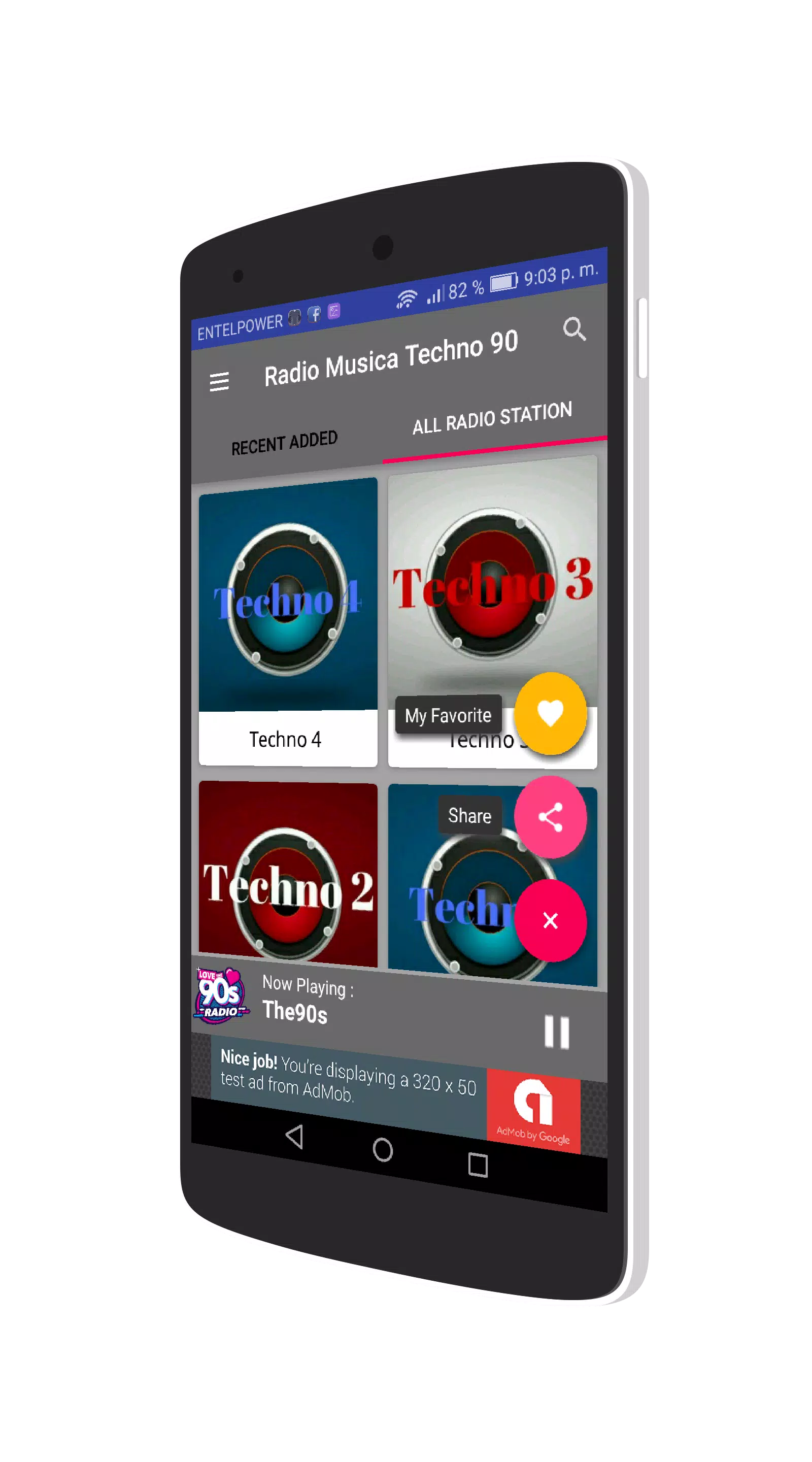 Radio Musica Techno 90 APK for Android Download