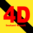 4D Instant Result ícone