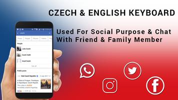 Czech Keyboard for android Free Česká klávesnice poster
