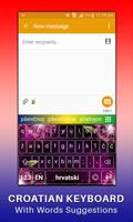 Croatian Language Keyboard Free Croatian Keyboard screenshot 2