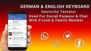 German Keyboard German Language Keyboard Free ảnh chụp màn hình 1