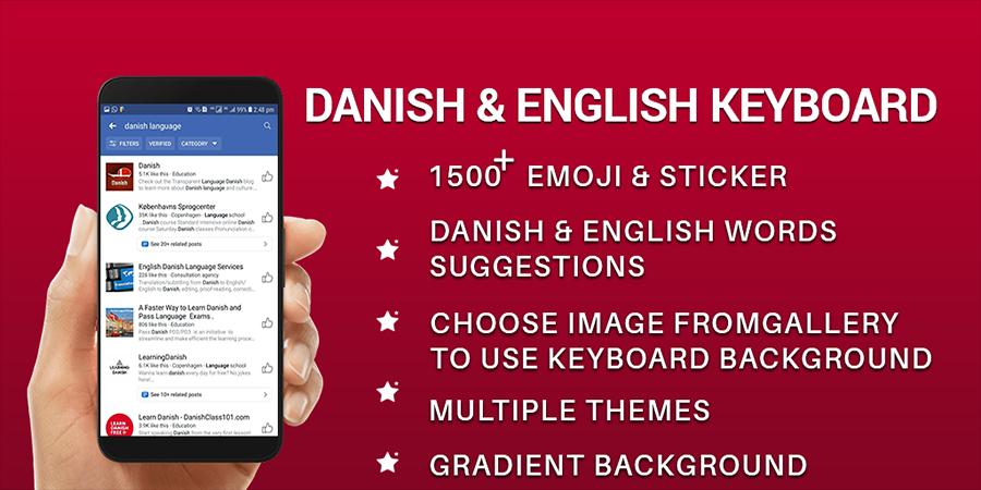 Danish Keyboard for android Free Dansk tastatur for Android - APK Download