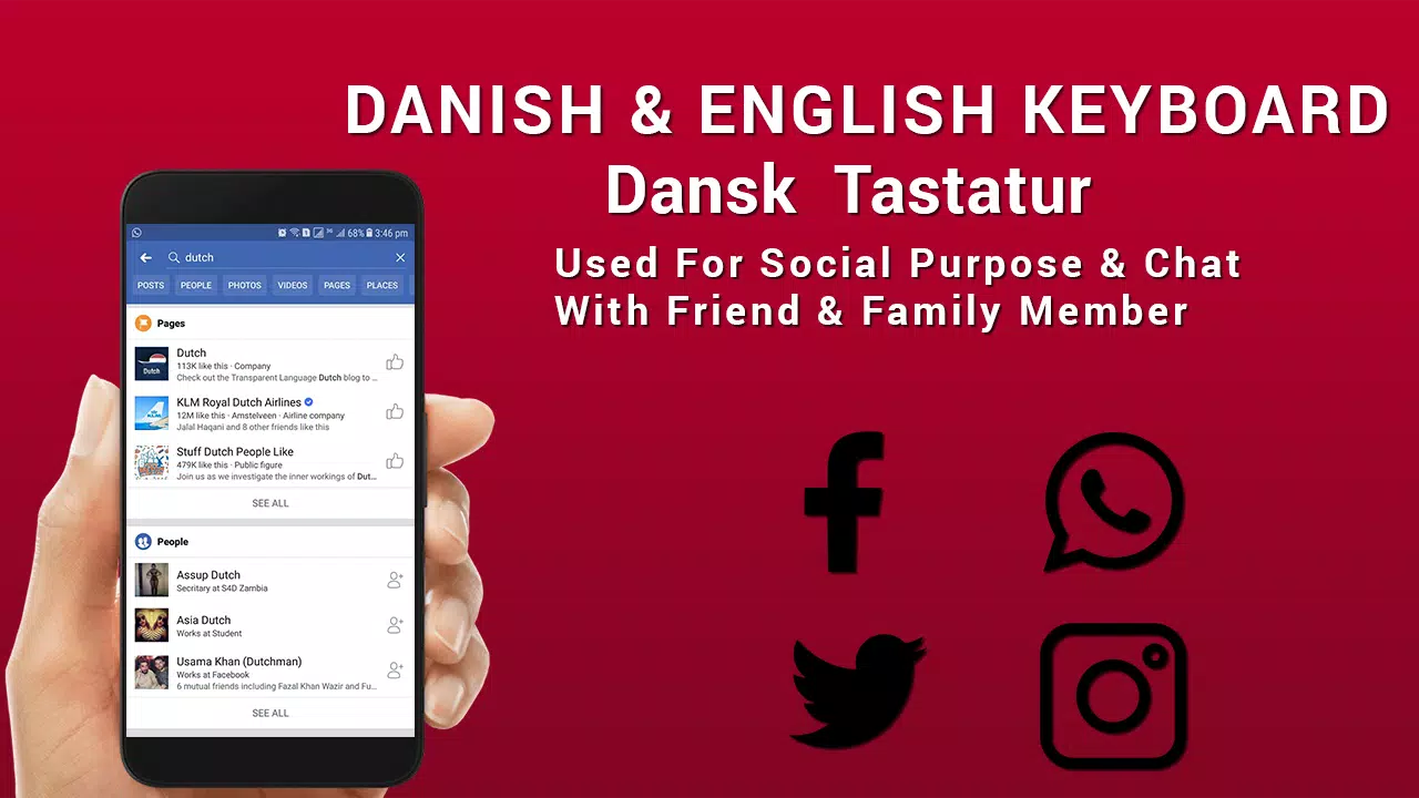 Danish Keyboard for android Free Dansk tastatur APK for Android Download