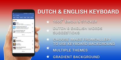 Dutch Keyboard For Android Nederlands toetsenbord poster