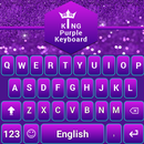 Purple keyboard 2019:Purple Water Themes Diamond APK