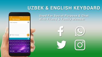 Uzbek Keyboard for android with Uzbek language App ảnh chụp màn hình 3