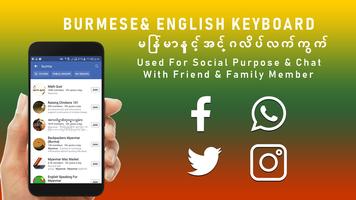 Zawgyi Keyboard & Myanmar Keyboard & zawgyi font screenshot 1