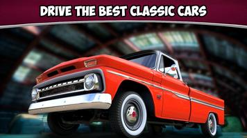 Classic Drag Racing Car Game पोस्टर