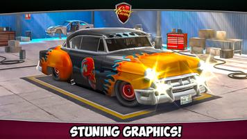 Classic Drag Racing Car Game تصوير الشاشة 1