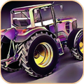 3D Tractor Race