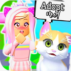 adopte pet baby ícone