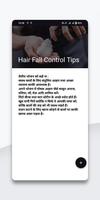 Hair Fall Control Tips capture d'écran 1