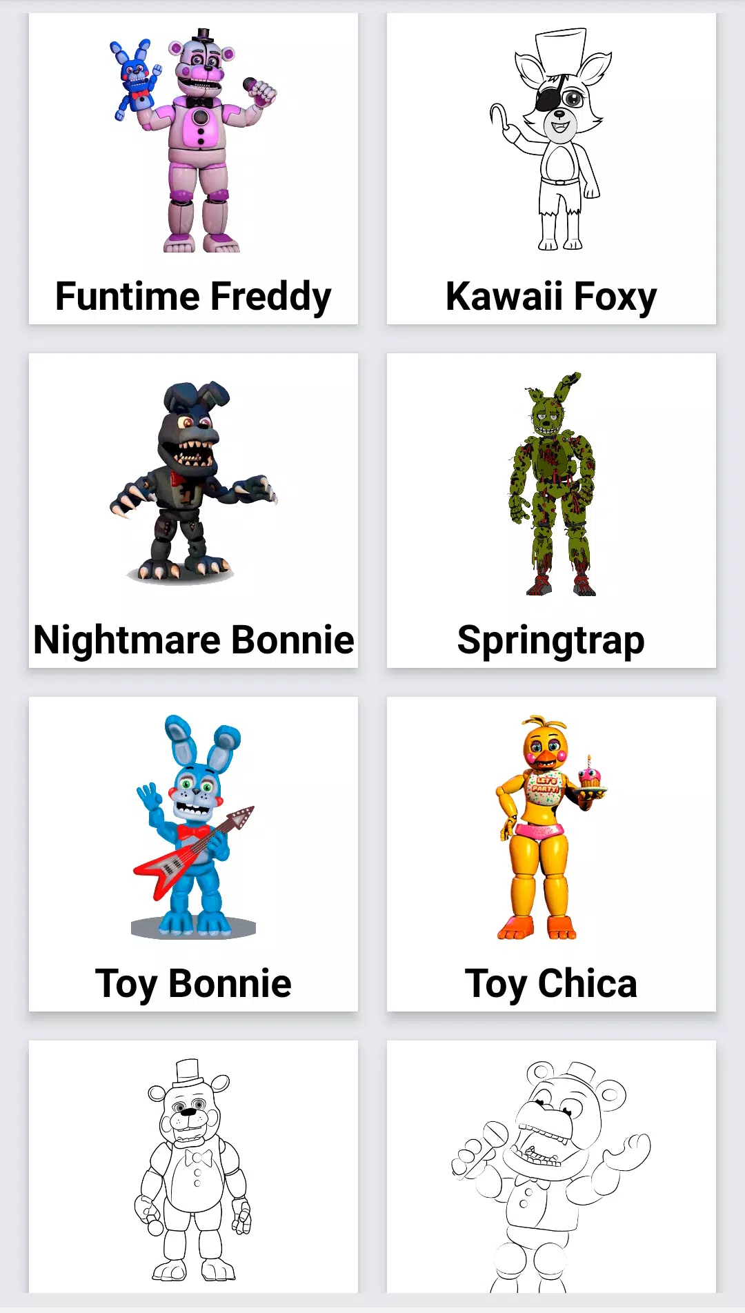 Download do APK de Como desenhar FNAF para Android