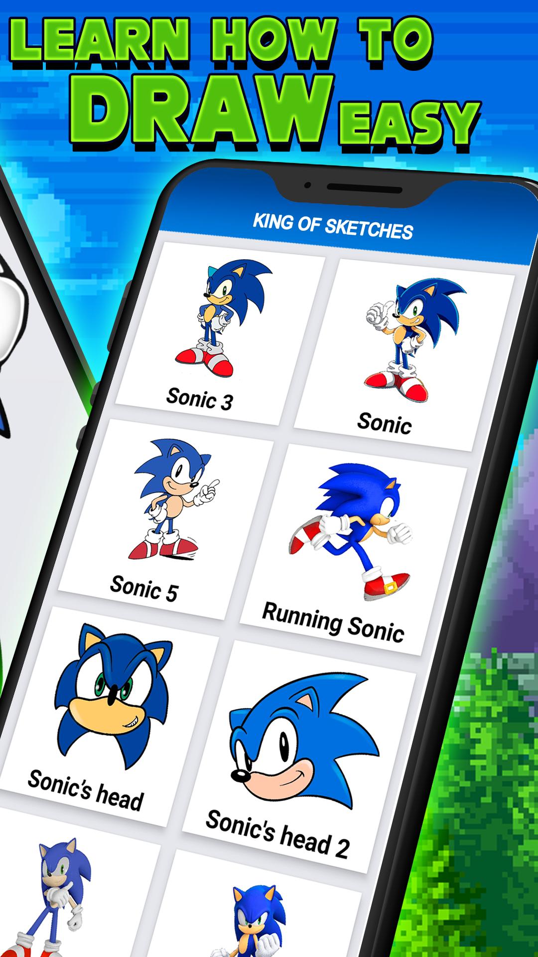Sonic mod apk. Sonic reference.