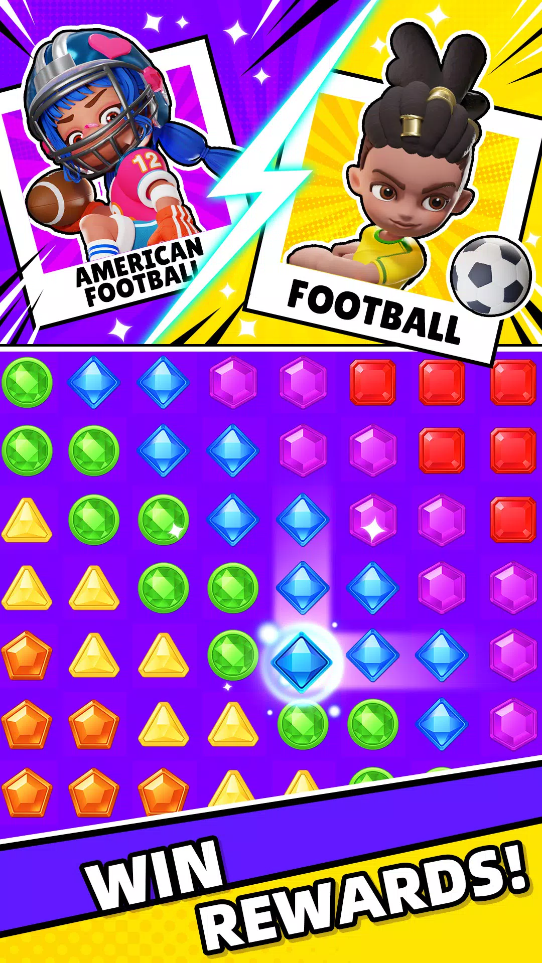 Jewel Party: Match 3 PVP