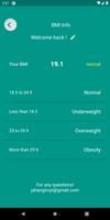 BMI calculator screenshot 1