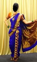 Women Marathi Saree Photo Suit capture d'écran 2