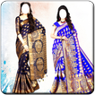 Women Pattu Saree Photo Maker