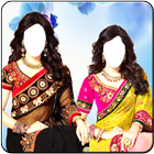 Women Saree Photo Editor أيقونة