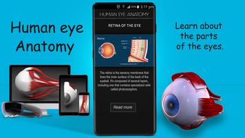 Human eye anatomy 3D capture d'écran 2