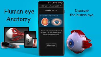Human eye anatomy 3D capture d'écran 3