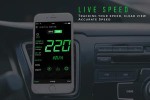 GPS Speedometer : HUD Display Offline Odometer poster